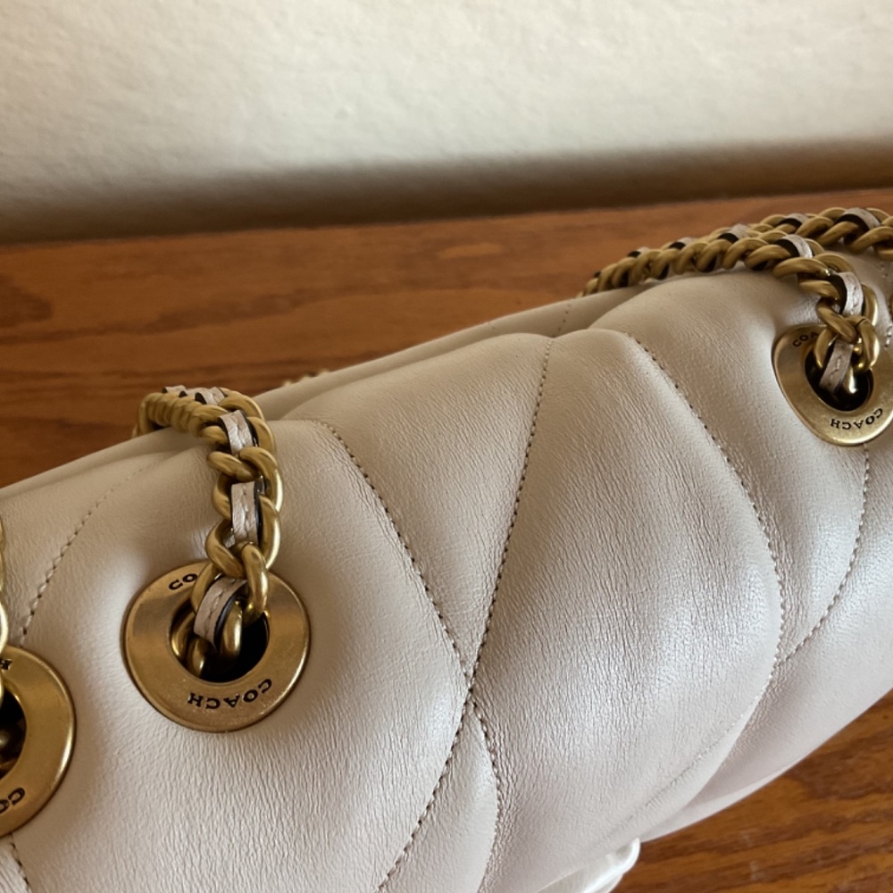Coach Pillow Madison Shoulder Bag with Quilting - Picture 11 of 11